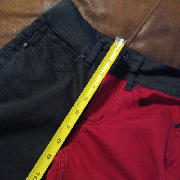 HT DENIM HIGH RISE, SUPER SKINNY, JURIORS SIZE 1. - Picture 6 of 8